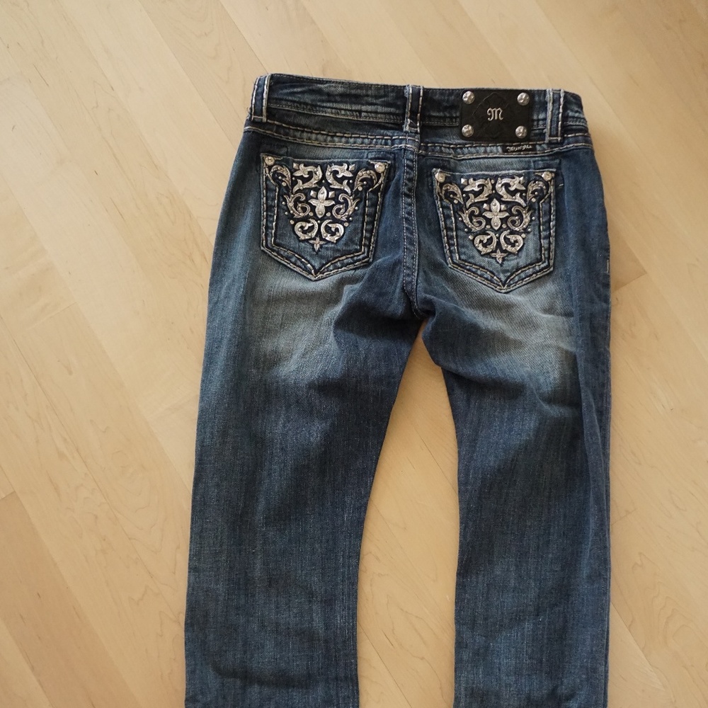 Miss Me Jeans Size 27 EUC Easy Boot Regular L